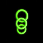 Glow in Dark Cock Rings - Set of 3 Sizes