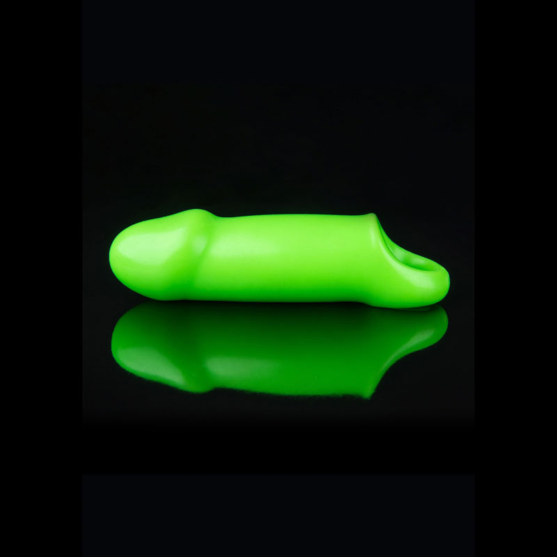 Glow in Dark 15.5 cm Penis Extension Sleeve