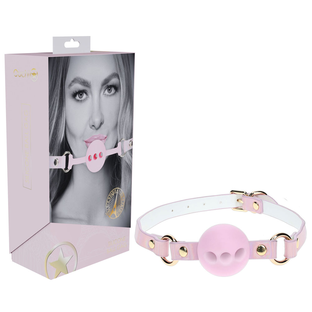 Pink Breatheable Mouth Restraint