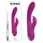 Purple 21.9 cm USB Rechargeable Rabbit Vibrator