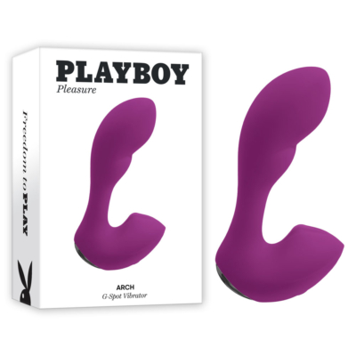 Purple 14.1 cm USB Rechargeable G-Spot Vibrator