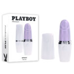 White/Purple 14.2 cm USB Rechargeable Tapping Stimulator