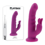 Purple 19.7 cm USB Rechargeable Rabbit Vibrator