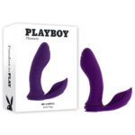 Purple USB Rechargeable with C-Ring Attachment