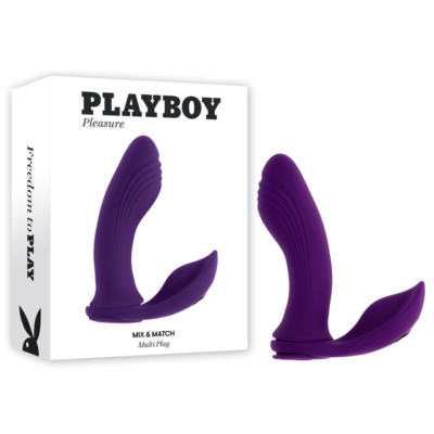 Purple USB Rechargeable with C-Ring Attachment