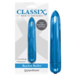 Metallic Blue 8.9 cm Bullet
