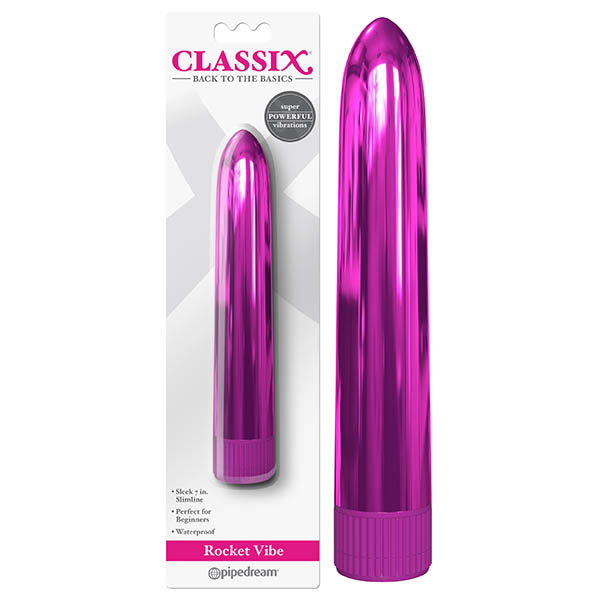 Metallic Pink 17.8 cm (7'') Vibrator