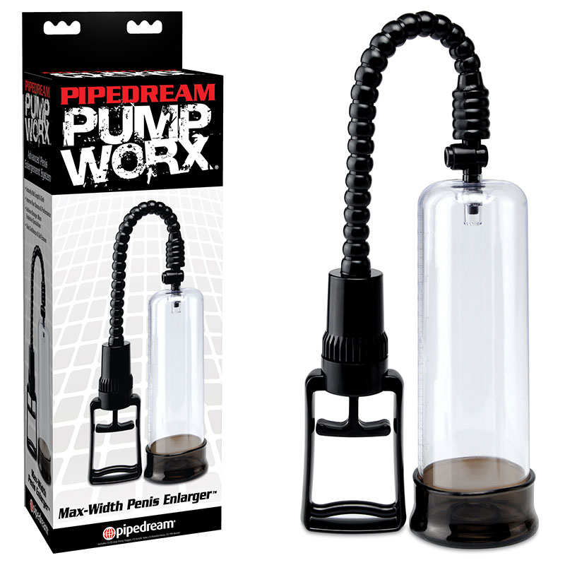 Clear/Black Penis Pump