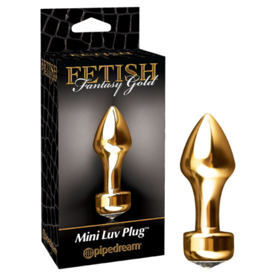 Gold 8.25 cm (3.25'') Butt Plug