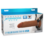 Tan 15.2 cm Hollow Strap-On