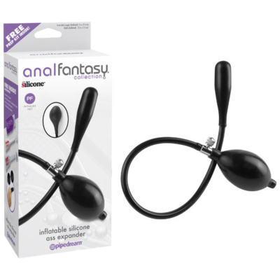 Black Inflatable Anal Probe
