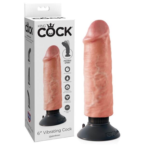 Flesh 15.2 cm Vibrating Dong