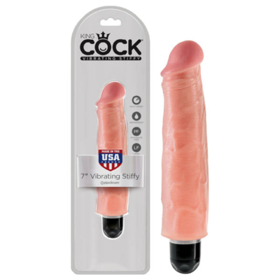 Flesh 17.8 cm Vibrating Dong