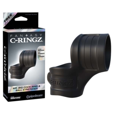Black Cock & Ball Rings