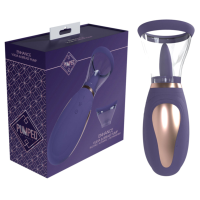Purple USB Rechargeable Ladies Pump