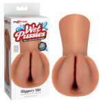 Tan Self-Lubricating Vagina Stroker