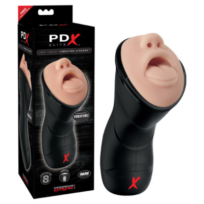 Flesh Vibrating Mouth Stroker