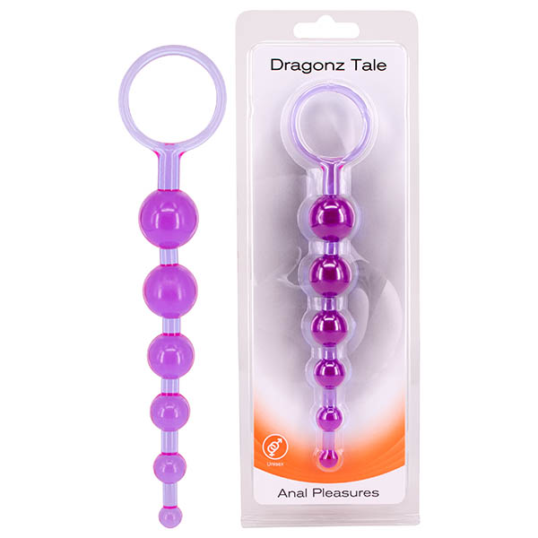 Purple 20.5 cm Anal Beads