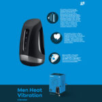 Black USB Rechargeable Masturbator