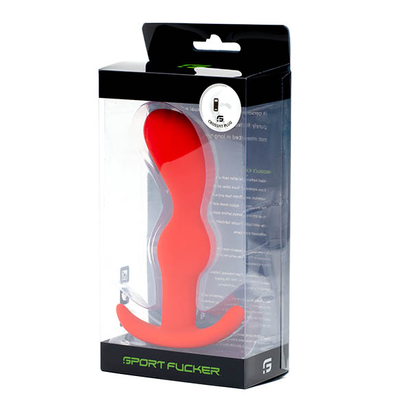 Red Medium Anal Plug