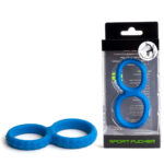 Blue Cock & Ball Ring