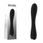 Black 20.2 cm USB Rechargeable Vibrator