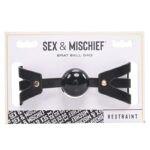 Black/Rose Gold Mouth Restraint