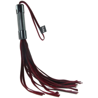 Red/Black Flogger Whip