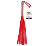 Red 33 cm Flogger Whip