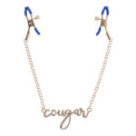Gold Nipple Clamps with 33 cm Chain