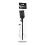 Black 30 cm Crop Whip