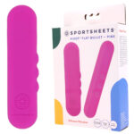 Pink 10.2 cm USB Rechargeable Bullet