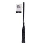 Black 40 cm Rubber Whip