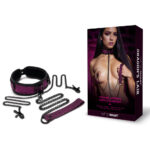 Purple/Black Restraints