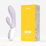 Purple Hydrangea 20 cm USB Rechargeable Rabbit Vibrator