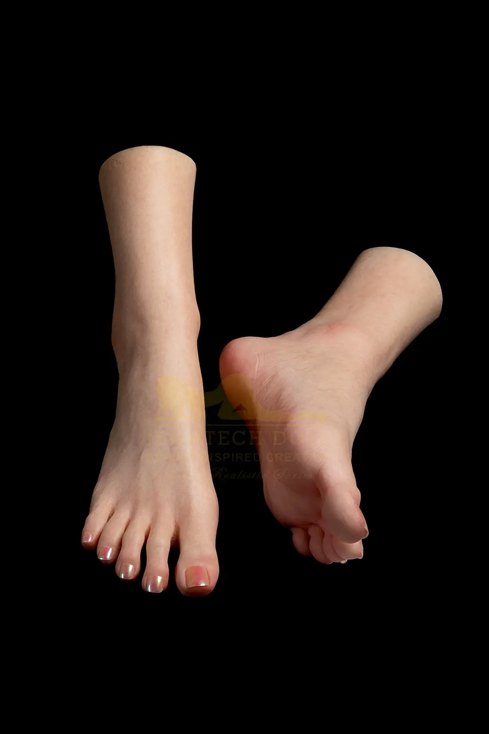 Are you concerned about the quality of our love dolls? Please take a look at our realistic silicone feet with human skin texture before you decide.