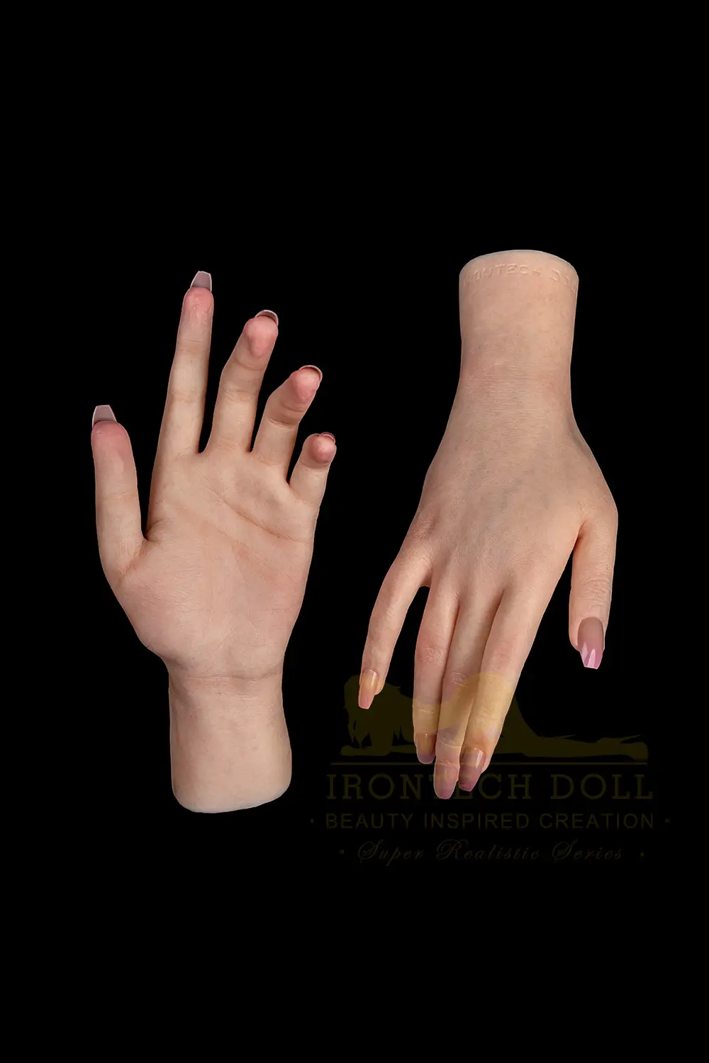 Are you concerned about the quality of our love dolls? Please take a look at our realistic silicone hands with human skin texture first before you make the decision.