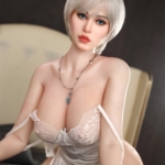 Angelia White Hair Sex Doll 159cm Plus S2