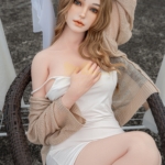 the Blonde Busty Sex Doll Silicone 165cm S15