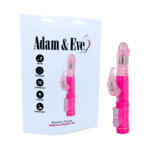 Pink 24.75 cm (9.75'') Thrusting Rabbit Vibrator