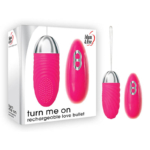 Pink 8.9 cm (3.5'') USB Rechargeable Bullet with Remote