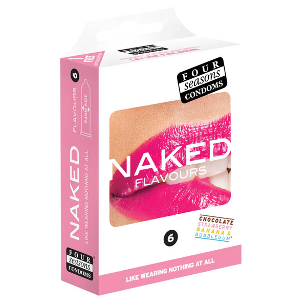 Ultra Thin Flavoured Condoms - 6 Pack