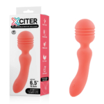 Orange 16.5 cm USB Rechargeable Massage Wand