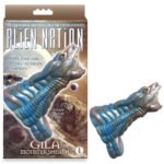 Blue/Gold 14 cm Penis Sheath