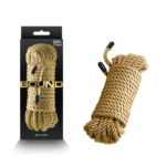 Gold Bondage Rope - 7.6 metre length