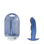 Metallic Blue 11.7 cm Butt Plug