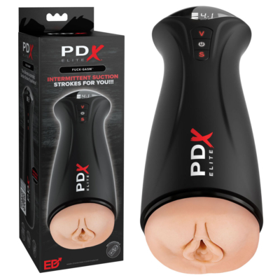 USB Rechargeable Sucking & Vibrating Auto Stroker