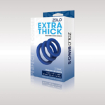Blue Thick Cock Rings - Set of 3 Sizes