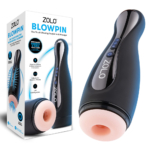 Flesh USB Rechargeable Auto Sucking and Vibrating Masturbator