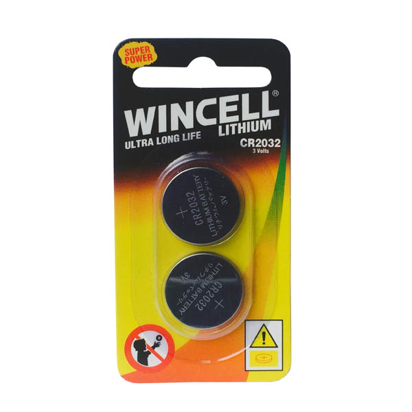 Lithium Cell Batteries - CR2032 2 Pack